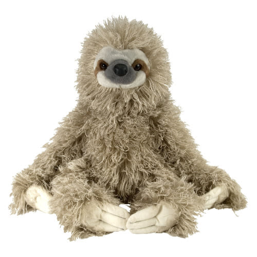 Wild Republic Cuddlekin Three Toed Sloth 12" Plush