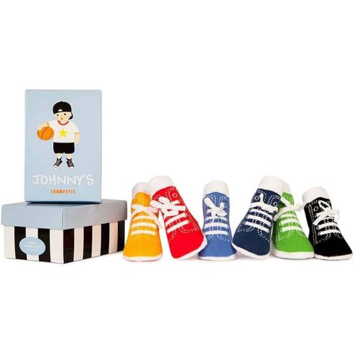 Trumpette Baby Boy/Girl Sock Set for Infant-Toddler, 6-pack, Unisex, 0-24 Months