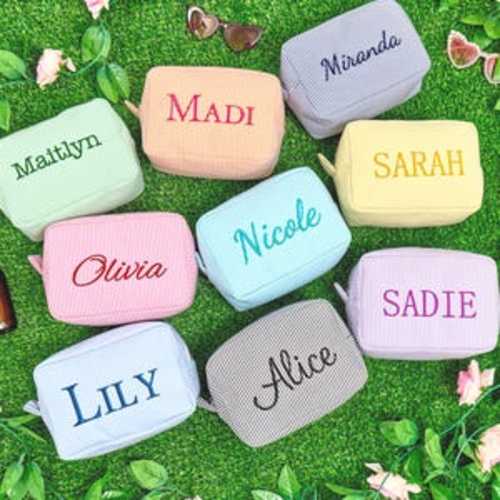 Personalized zipper bag