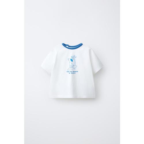 EMBROIDERED CHERRY T-SHIRT - Light pink | ZARA United States