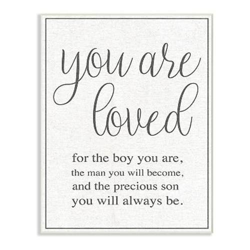 Stupell Home Decor You Are Loved Wall Plaque Art