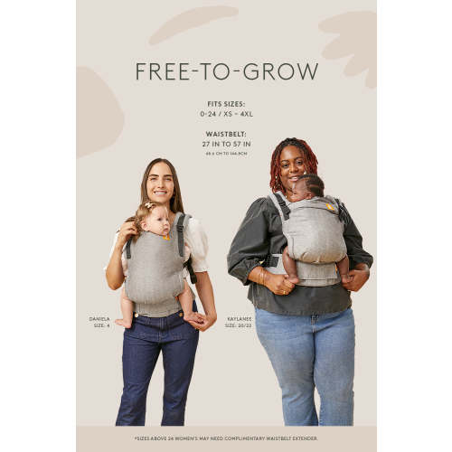 Ergonomic Tula Free-to-Grow Baby Carrier - Coast Land Before Tula Mesh – Baby Tula US