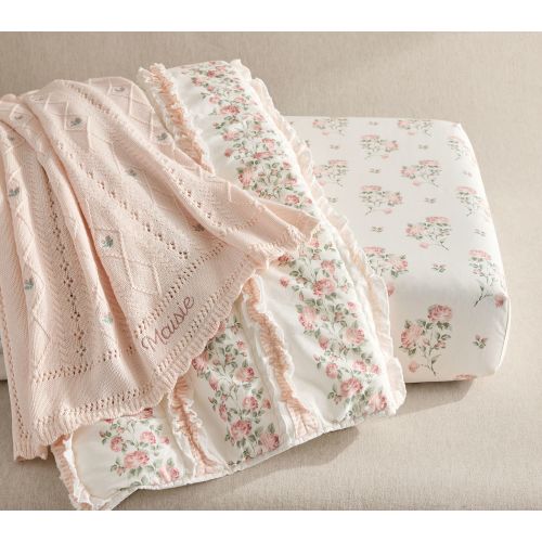 Bria Hammel Rose Baby Bedding Set - Pottery Barn