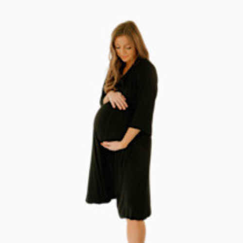 Lila Maternity Lila Labor & Postpartum Gown - Black, Medium