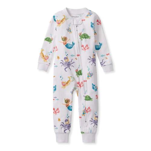 Snorkeling Friends Organic Cotton Sleeper – Burt's Bees Baby