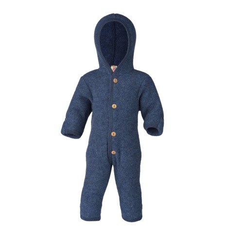 Engel Organic Soft Wool Fleece Hooded Baby Bunting