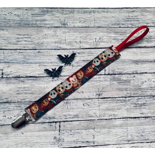 Boys Of Horror Baby Pacifier Clip Spooky Monster Villains