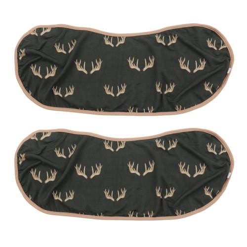 Antler Burp Cloth Bib