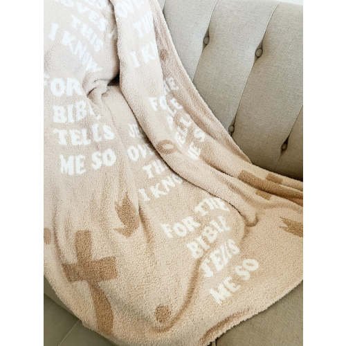 Jesus Loves Me This I Know Plush Blanket – OUR HOUSE ABOVE