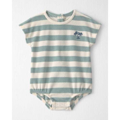 Baby Terry Bubble Made with Organic Cotton in Stripes - Little Planet | Carter's