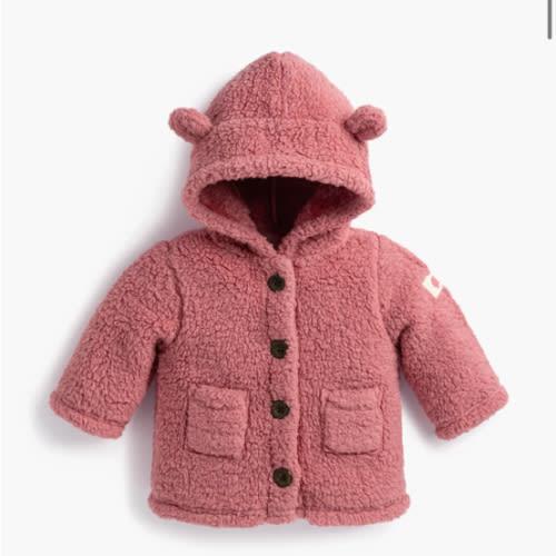Sherpa Teddy Cardigan - Organic Baby, Toddler, & Kids Clothes - Monica + Andy