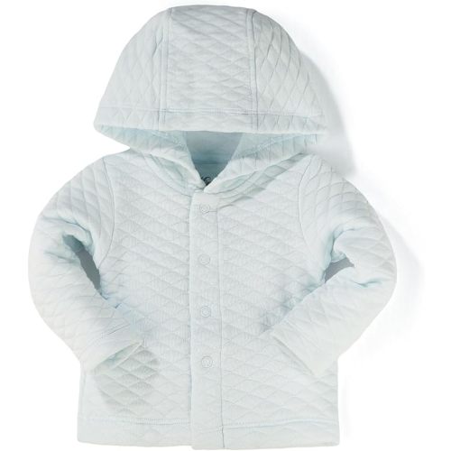 100% Cotton Baby Spring Hoodies Jacket, Comfortable Soft and Warm Baby Spring Jacket,0-24Months Solid-Coloured Coat