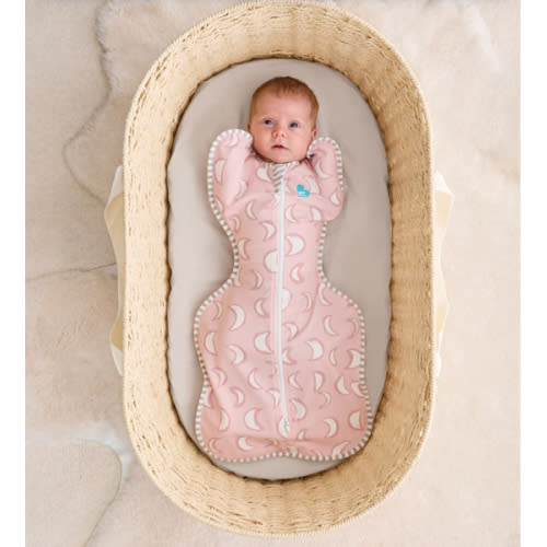 Swaddle Up™ 1.0 TOG Cotton Dusty Pink Eclipse