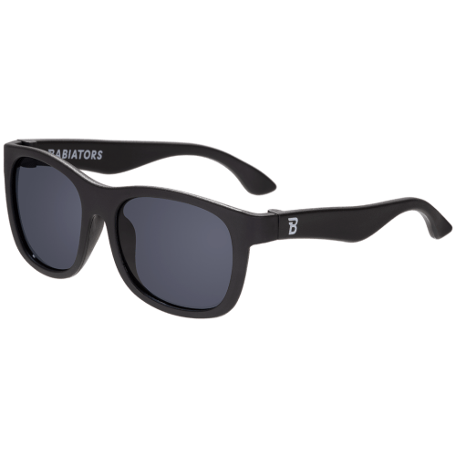 Jet Black Navigator I Smoke Lenses – Babiators Sunglasses