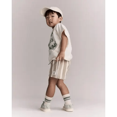 Toddler Boy City Park™ Shorts in Stripes - Khaki/Cream - Otter Avenue | Carter's