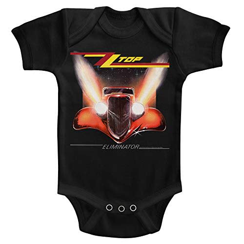 ZZ Top Rock Band Music Group Eliminator Infant Baby Creeper Snapsuit Romper