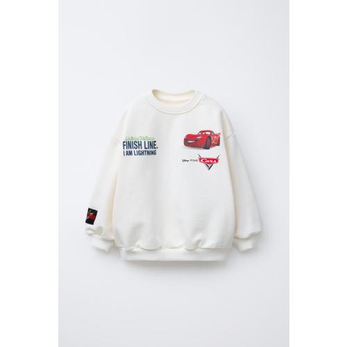 CARS LIGHTNING MCQUEEN © DISNEY SWEATSHIRT - Ecru | ZARA United States
