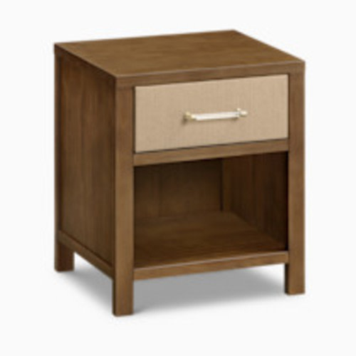 Namesake Eloise Assembled Nightstand - Natural Walnut & Performance Sand Eco-Weave