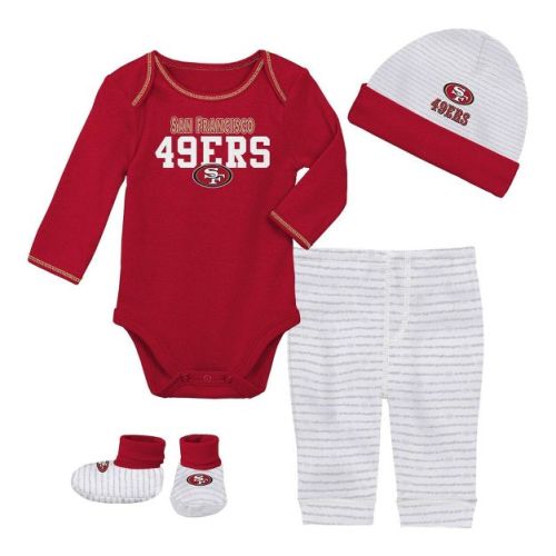 NFL San Francisco 49ers Infant Boys' Layette Pant Set - 0-3M