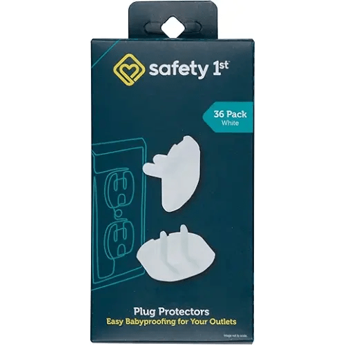Safety 1st Electrical Outlet Baby Proof Covers, Secure Outlet Plugs, Baby Proofing, 36 Count