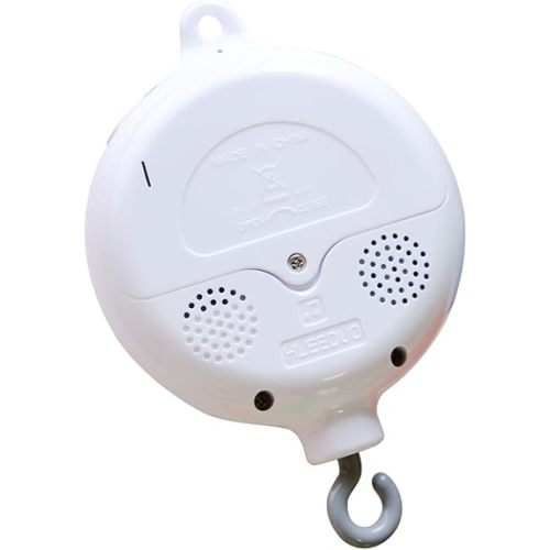 Baby Mobile Motor, Music Box for Crib Mobile, 3 Modes (Music Only, Spin Only, Both), Adjustable Volume, Auto Off 30 Minutes, Crib Mobile Spinner for Baby Nursery