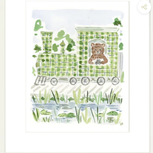 The "On the Bear Train" Fine Art Print