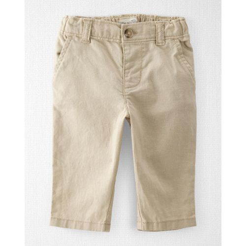 Baby Boy Linen Pants Made with Organic Cotton - Little Planet | Carter's
