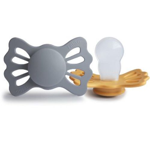 FRIGG Lucky Symmetrical Silicone Pacifier 2-Pack (6-18 Months)