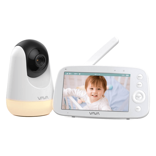VAVA 1080P 8“ Video Baby Monitor: Big Screen, Clear Vision