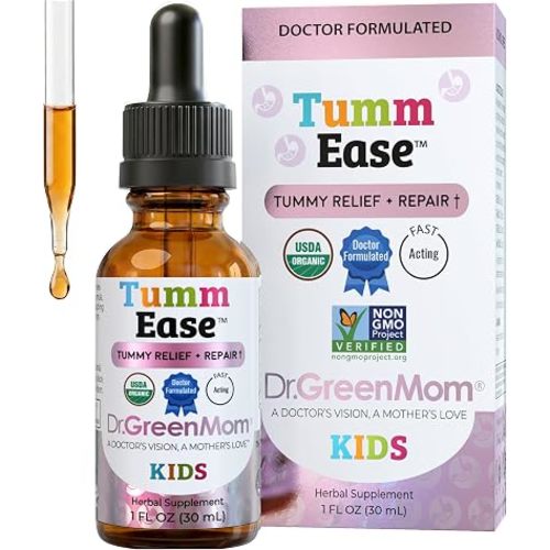 Dr. Green Mom TummEase Herbal Tummy Drops — Child & Baby Digestive Drops