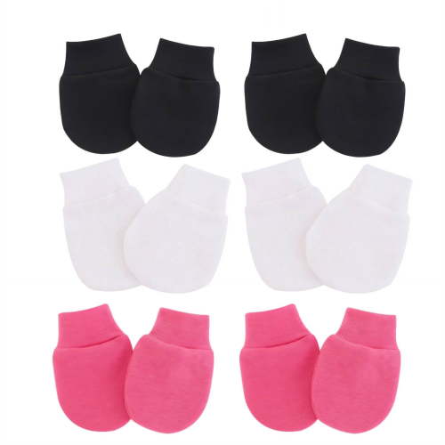 BESTSKY Baby Mittens Skin-Friendly Soft Gloves Newborn Mittens Adorable Prints Practical Baby Toddler Mittens Style 9