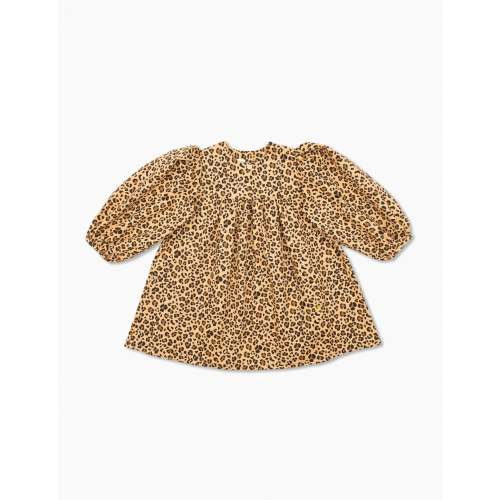 Blouson Dress in Cheetah