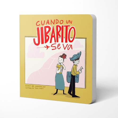 Cuando un Jibarito se va | Mini Board Book