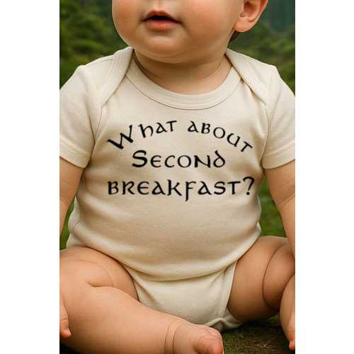 What About Second Breakfast Onesie® | Fantasy Halfling Bodysuit