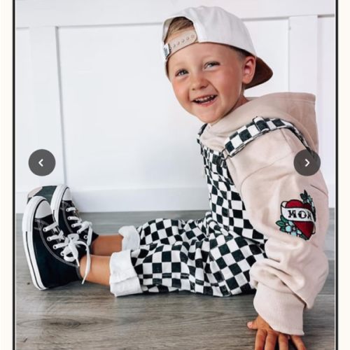 Classic Checker Overalls