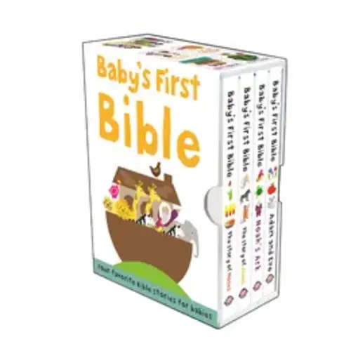 Baby's First Bible Boxed Set by Roger Priddy (Board Books in Slipcase) - TikTok Shop