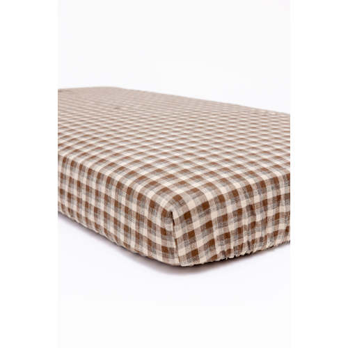 Murphy - Linen Crib Sheet – WildBird