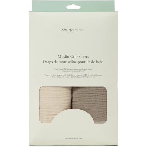 Muslin Crib Sheets | Natural + Birch