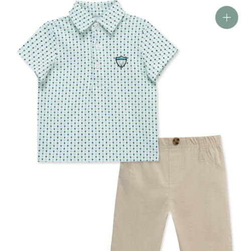 Golf Polo & Pant Set