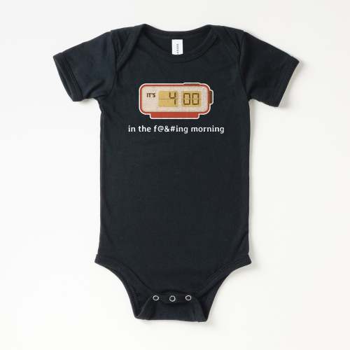 4:00 in the Morning Onesie | All The Small Tees