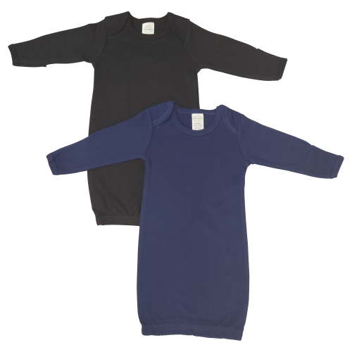 Unisex Newborn Baby 2 Piece Gown Set