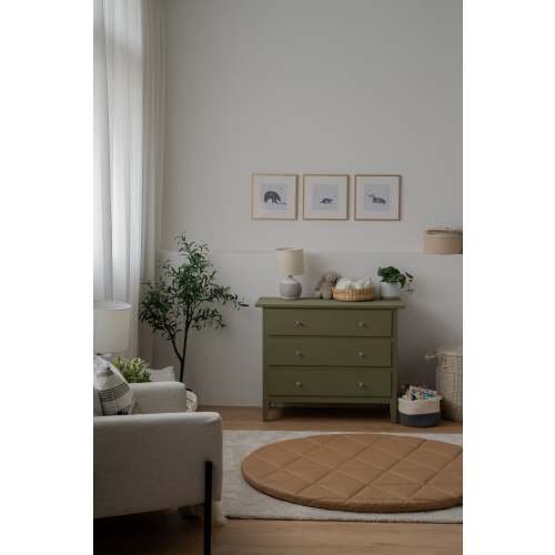 Round Baby Play Mat - SandCastle