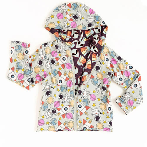 No Space to Go Reversible Jacket