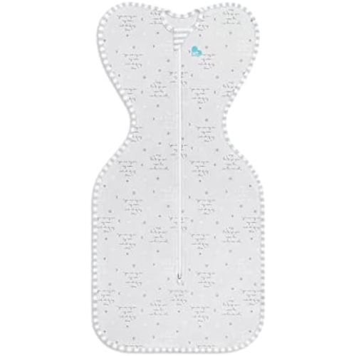 Love To Dream Swaddle UP Lite 0.2 TOG, You are My, Small, 8-13 lbs., Allow Baby to Sleep in Their Preferred arms up Position for Self-Soothing, Snug fit Calms Startle Reflex