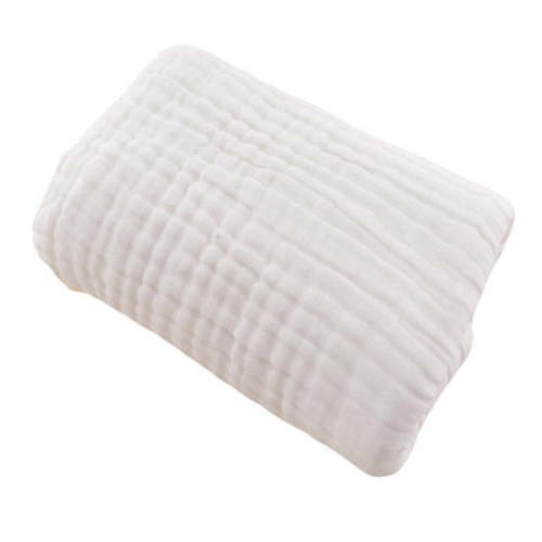 Muslin 6 Layer Swaddle Blanket- White