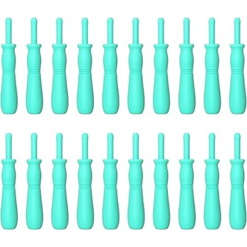 20 Count Gas and Colic Reliever for Babies, Baby Gas Colic Relief, Natural Solution for Baby Colic and Gas Relief, Safe & Effective Instant Constipation Relief for Babies (Green)