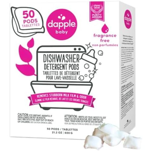 Dapple Baby - Dishwasher Detergent Pods - 50 Count