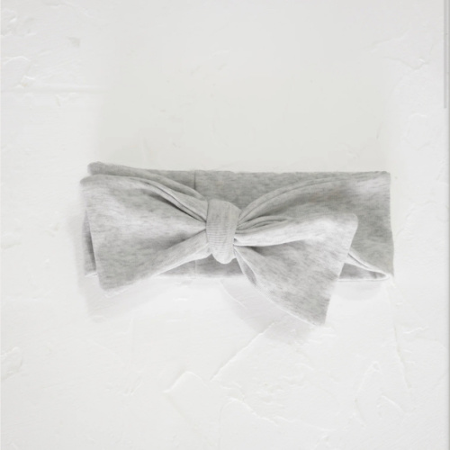 Grey Marle Stretch Bow