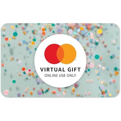 Mastercard Virtual $25 eGift Card (plus $3.95 purchase fee) – For Online Use Only