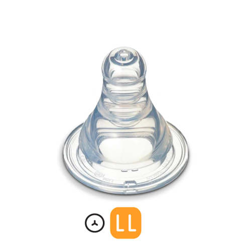 Pigeon Peristaltic Bottle Teat (LL) 2pk | Baby Bottle Teats | Pigeon – Pigeon Australia